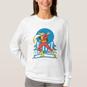 SHAZAM in gevechtsstaat T-shirt