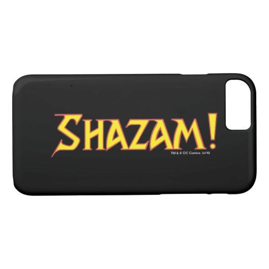 Shazam Logo Geel/Rood Case-Mate iPhone Case (Achterkant (Horizontaal))