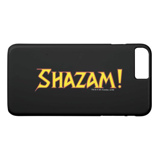 Shazam Logo Geel/Rood Case-Mate iPhone Case (Achterkant (Horizontaal))