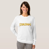 Shazam Logo Geel/Rood T-shirt (Voorkant volledig)