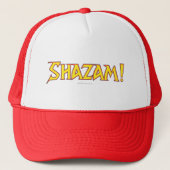 Shazam Logo Geel/Rood Trucker Pet (Voorkant)