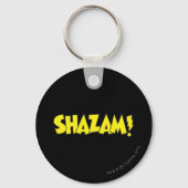 Shazam Logo Geel Sleutelhanger (Voorkant)