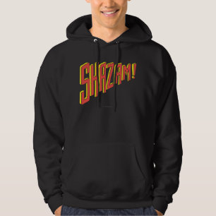 Shazam Logo Rood/Geel Hoodie