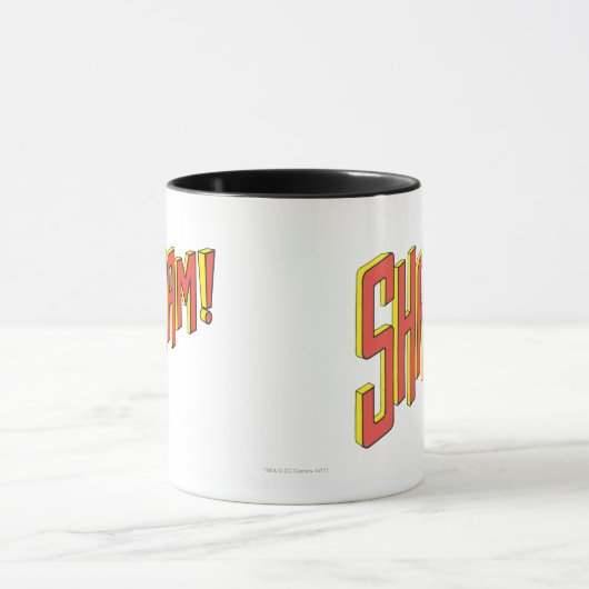 Shazam Logo Rood/Geel Mok (Midden)