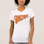 Shazam Logo Rood/Geel T-shirt (Voorkant)