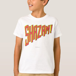 Shazam Logo Rood/Geel T-shirt