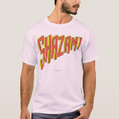 Shazam Logo Rood/Geel T-shirt (Voorkant)