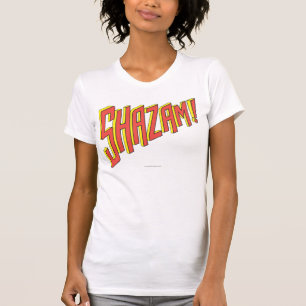 Shazam Logo Rood/Geel T-shirt