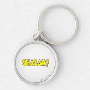 Shazam Logo Yellow Sleutelhanger