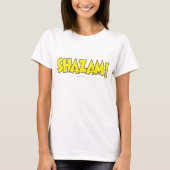 Shazam Logo Yellow T-shirt (Voorkant)