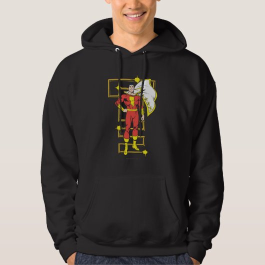 SHAZAM Poses Hoodie (Voorkant)