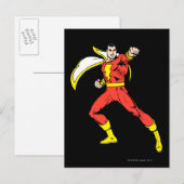 Shazam Ready to Fight Briefkaart (Voorkant / Achterkant)