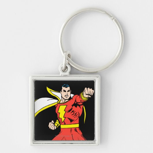 Shazam Ready to Fight Sleutelhanger (Voorkant)