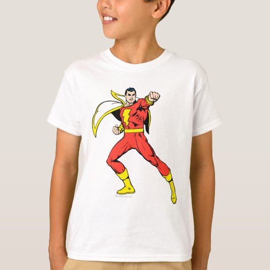 Shazam Ready to Fight T-shirt (Voorkant)