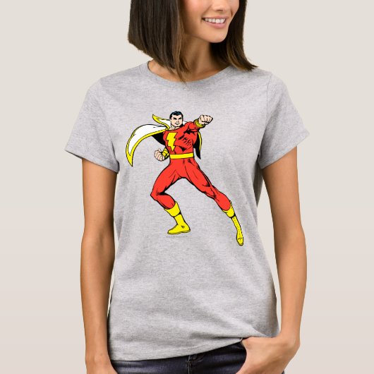 Shazam Ready to Fight T-shirt (Voorkant)