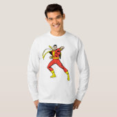 Shazam Ready to Fight T-shirt (Voorkant volledig)