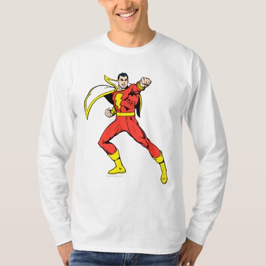 Shazam Ready to Fight T-shirt (Voorkant)