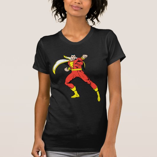 Shazam Ready to Fight T-shirt (Voorkant)