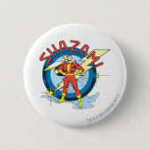 Shazam Ronde Button 5,7 Cm (Voorkant)