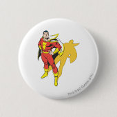 SHAZAM Shadow Ronde Button 5,7 Cm (Voorkant)