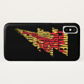 SHAZAM! | Shazam Abilities Lightning Graphic Case-Mate iPhone Case (Achterkant (horizontaal))