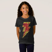 SHAZAM! | Shazam Abilities Lightning Graphic T-shirt (Voorkant volledig)