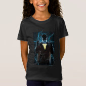 SHAZAM! | Shazam & Abilities Lightning Typografie T-shirt (Voorkant)