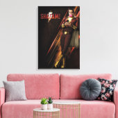 SHAZAM! | Shazam Bgloebbel Canvas Afdruk (Insitu (Woonkamer))