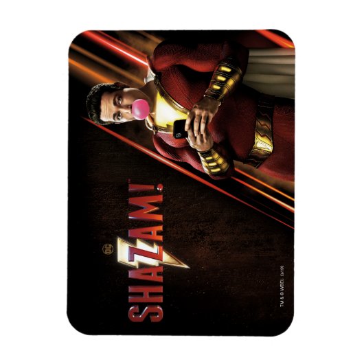 SHAZAM! | Shazam Bgloebbel Magneet (Verticaal)