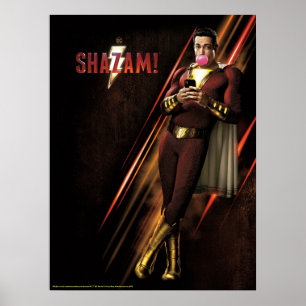 SHAZAM! Shazam Bgloebbel Poster