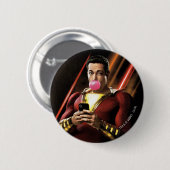SHAZAM! | Shazam Bgloebbel Ronde Button 5,7 Cm (Voorkant /achterkant)
