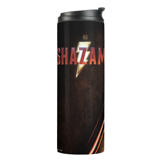 SHAZAM! | Shazam Bgloebbel Thermosbeker (Gedraaid links)