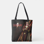 SHAZAM! | Shazam Bgloebbel Tote Bag (Achterkant)