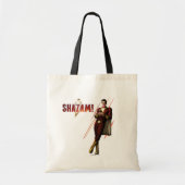 SHAZAM! | Shazam Bgloebbel Tote Bag (Voorkant)