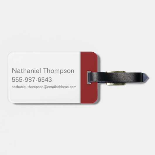 SHAZAM! | Shazam Closeup Acronym Graphic Bagagelabel (Achterkant horizontaal)