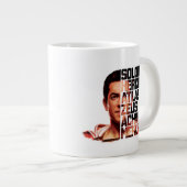 SHAZAM! | Shazam Closeup Acronym Graphic Grote Koffiekop (Voorkant rechts)