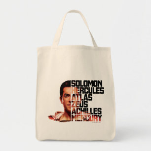 SHAZAM! Shazam Closeup Acronym Graphic Tote Bag