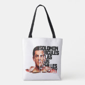 SHAZAM! | Shazam Closeup Acronym Graphic Tote Bag (Achterkant)