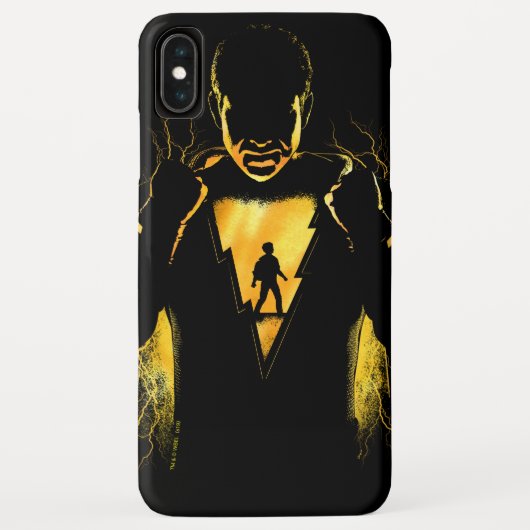 SHAZAM! | Shazam en Billy Lightning Silhouette Case-Mate iPhone Case (Achterkant)
