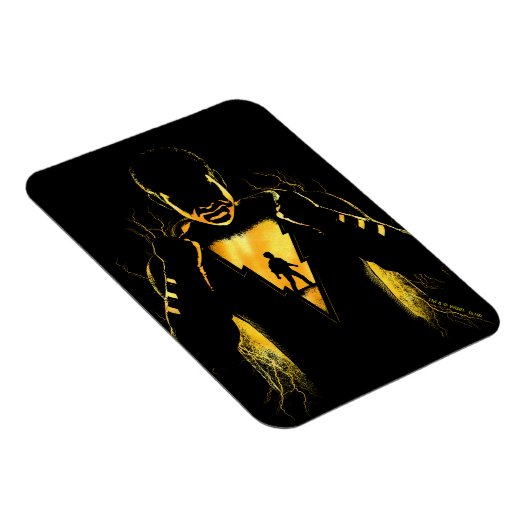 SHAZAM! | Shazam en Billy Lightning Silhouette Magneet (Rechterzijde)