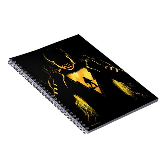 SHAZAM! | Shazam en Billy Lightning Silhouette Notitieboek (Rechterzijde)