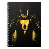 SHAZAM! | Shazam en Billy Lightning Silhouette Notitieboek (Voorkant)