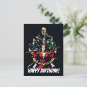 SHAZAM! | Shazam Family Vs. Dr. Sivana Briefkaart (Staand voorkant)