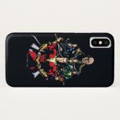 SHAZAM! | Shazam Family Vs. Dr. Sivana Case-Mate iPhone Case (Achterkant (horizontaal))
