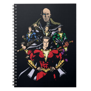 SHAZAM! Shazam Family Vs. Dr. Sivana Notitieboek