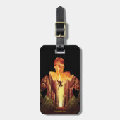 SHAZAM! | Shazam Sunset Silhouette Bagagelabel (Voorkant verticaal)