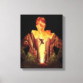 SHAZAM! | Shazam Sunset Silhouette Canvas Afdruk (Voorkant)