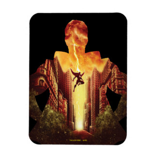 SHAZAM! | Shazam Sunset Silhouette Magneet