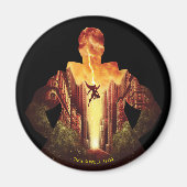 SHAZAM! | Shazam Sunset Silhouette Magneet (Voorkant)