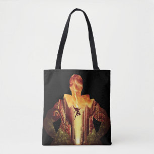 SHAZAM! Shazam Sunset Silhouette Tote Bag